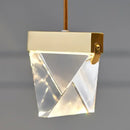 GobekUsa Crystal Chandelier: Nordic Luxury Pendant Lights for Dining Room, Study Room, Kitchen & Bedroom