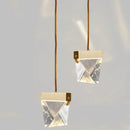 GobekUsa Crystal Chandelier: Nordic Luxury Pendant Lights for Dining Room, Study Room, Kitchen & Bedroom