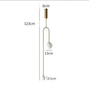 GobekUsa Double Head Glass Ball Pendant Light for Hotel Bedroom & Bathroom