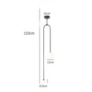 GobekUsa Double Head Glass Ball Pendant Lights for Hotel Bedroom and Bathroom