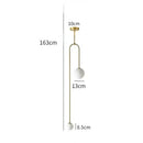 GobekUsa Double Head Glass Ball Pendant Lights for Hotel Bedroom and Bathroom