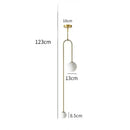 GobekUsa Double Head Glass Ball Pendant Lights for Hotel Bedroom and Bathroom