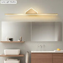 GobekUsa Minimalist Acrylic LED Vanity Light with Gold Finish for Bathroom Walls