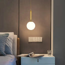 GobekUsa Glass Ball LED Chandelier - Minimalist Nordic Art for Home, Restaurant, Bar & Bedroom
