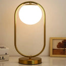 GobekUsa Glass Ball LED Table Lamp for Stylish Bedroom Decor