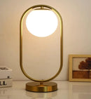 GobekUsa Glass Ball LED Table Lamp for Stylish Bedroom Decor