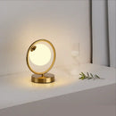 GobekUsa Glass Ball LED Table Lamp for Stylish Bedroom Decor