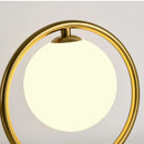 GobekUsa Glass Ball LED Table Lamp for Stylish Bedroom Decor