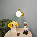 GobekUsa Glass Ball LED Wall Sconce for Living Bedroom Dining Kitchen - Minimalist Design