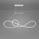 GobekUsa LED Strip Island Pendant Light - Minimalist Metal Dining Room Lighting Fixture