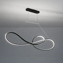 GobekUsa LED Strip Island Pendant Light - Minimalist Metal Dining Room Lighting Fixture