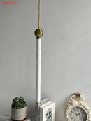 GobekUsa LED Strip Pendant Lamp for Dining Kitchen Bedroom, Minimalist Design