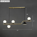 GobekUsa Minimalist Gold Metal Dining Pendant Lamp - Cone and Ball Hanging Island Light for Dining Room