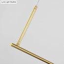 GobekUsa Sleek Metal Island Pendant - Elegant Glass Ceiling Light for Dining Table
