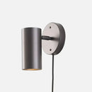 GobekUsa Minimalistic Metal Adjustable Tubular Wall Lamp with 1-Light Bedside Spotlight