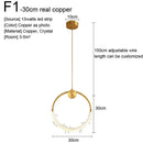 GobekUsa Gold Nordic Pendant Lights Indoor Kitchen Dining Room Home Decor