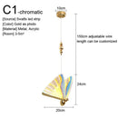 GobekUsa Gold Nordic Pendant Lights Indoor Kitchen Dining Room Home Decor