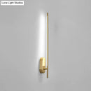 GobekUsa Contemporary Gold LED Wall Mounted Sconce Lamp for Living Room