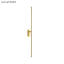 GobekUsa Contemporary Gold LED Wall Mounted Sconce Lamp for Living Room