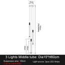 GobekUsa Elegant LED Chandelier for Staircase & Living Room Décor