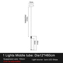 GobekUsa Elegant LED Chandelier for Staircase & Living Room Décor