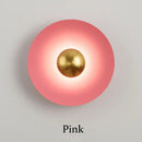 GobekUsa Golden Macaroon LED Wall Lamp for Bedroom & Living Room