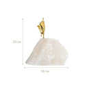 GobekUsa Golden Man Crystal Mountain Sculpture Home Decor Handcraft