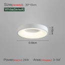 GobekUsa 2023 Minimalist Round Dining Room Master Bedroom Ceiling Lamp