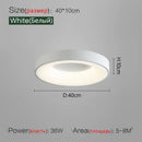 GobekUsa 2023 Minimalist Round Dining Room Master Bedroom Ceiling Lamp