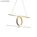 GobekUsa Minimalist Grey LED Pendant Light with Metal Shade for Dining Room Island in Warm/White Light