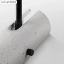 GobekUsa Minimalistic Grey LED Wall Spotlight with Cylindrical Shade