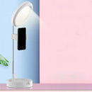 GobekUsa Minimal LED Makeup Lighting Mobile Phone Holder with USB Fill Flush Lamp in Black/White/Pink