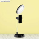 GobekUsa Minimal LED Makeup Lighting Mobile Phone Holder with USB Fill Flush Lamp in Black/White/Pink