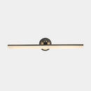 GobekUsa Minimalist LED Vanity Light for Bathroom Walls - Swing Arm Bath Bar with Acrylic Shade