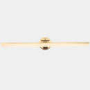 GobekUsa Minimalist LED Vanity Light for Bathroom Walls - Swing Arm Bath Bar with Acrylic Shade