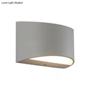 GobekUsa Minimalist LED Wall Light - Metal Geometric Design | Warm/White Light Options