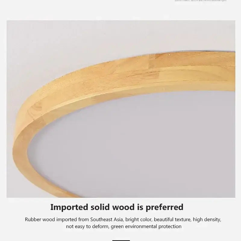 GobekUsa LED Wooden Ceiling Light for Stylish Home Decor and Lighting, photo 5 of 8