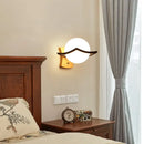 GobekUsa LED Wooden Wall Lamps for Bedroom Stairs Interior Lighting Sconce Fixtures