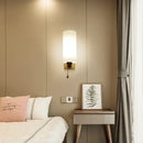 GobekUsa LED Wooden Wall Lamps for Bedroom Stairs Interior Lighting Sconce Fixtures