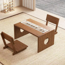 GobekUsa Bamboo Folding Table: Japanese Style, Bedroom & Study Essential, Durable Design