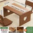 GobekUsa Bamboo Folding Table: Japanese Style, Bedroom & Study Essential, Durable Design
