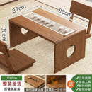 GobekUsa Bamboo Folding Table: Japanese Style, Bedroom & Study Essential, Durable Design