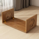 GobekUsa Bamboo Folding Table: Japanese Style, Bedroom & Study Essential, Durable Design