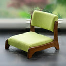 GobekUsa Legless Tatami Chair with Back Support for Reading & Meditation