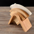 Minimalist light wood coffee filter holder kitchen paper dispenser by Decorbites