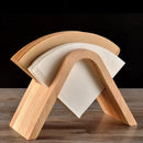 Minimalist light wood coffee filter holder kitchen paper dispenser by Decorbites