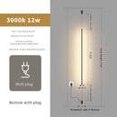 GobekUsa Bedside Pendant Light Straight Strip Floor Ceiling Decorative Wall Lights