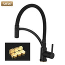 GobekUsa Black Chrome Kitchen Tap Faucet Pull Down Mixer for Sink.
