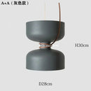 GobekUsa Forged Iron Chandelier Pendant Light E27 Indoor Decorative Lighting
