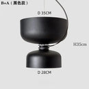 GobekUsa Forged Iron Chandelier Pendant Light E27 Indoor Decorative Lighting